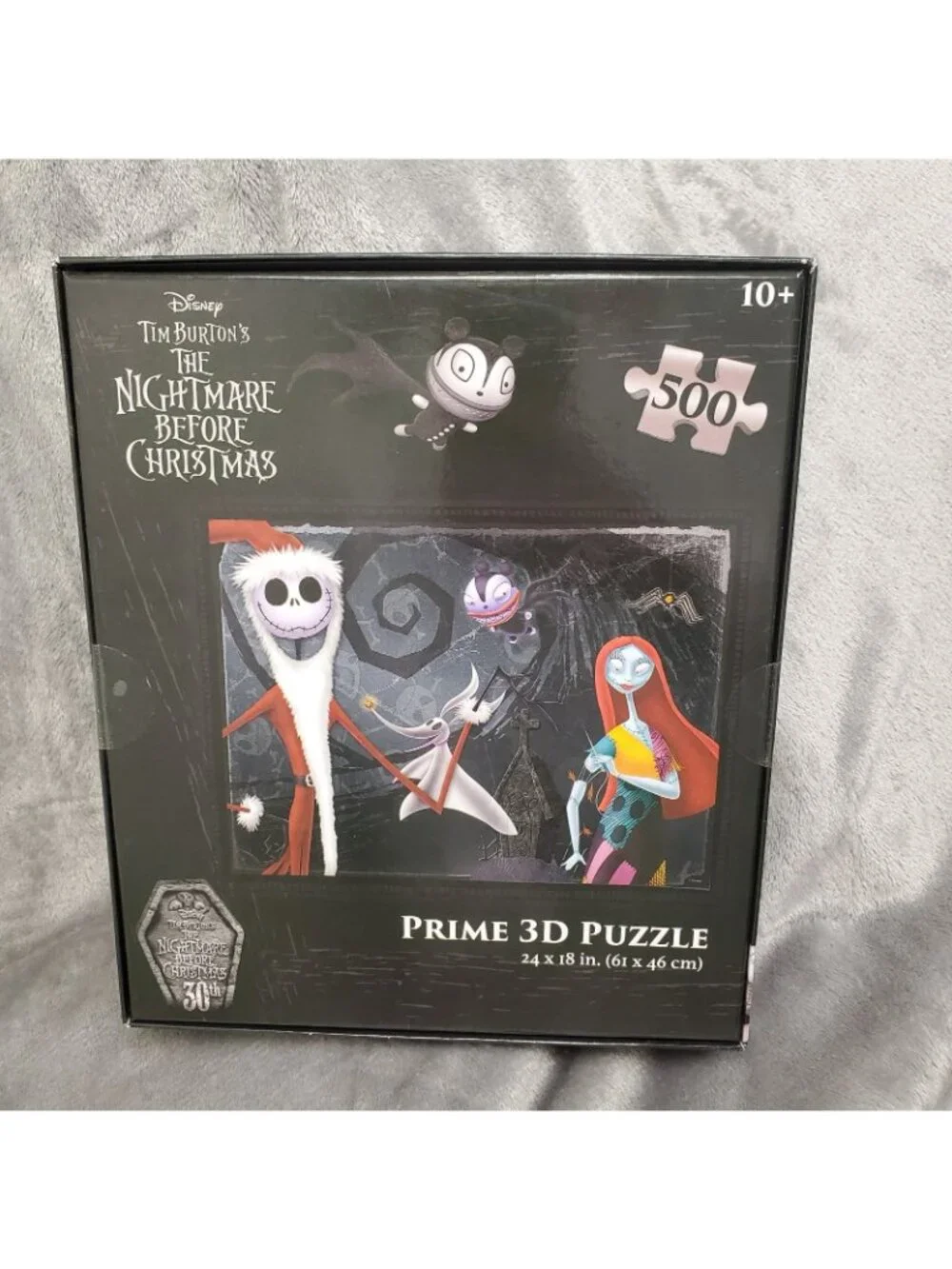 Disney SQUISHMALLOWS Nightmare Before Christmas JACK Skellington & Puzzle Bundle